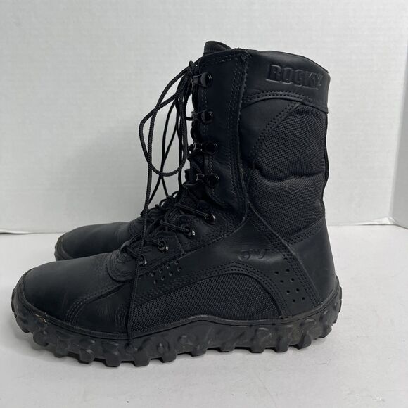 Rocky S2V Predator Mens Black Vibram Lace Up Tactical Military Boots SZ 9 M main image 8